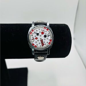 Unique Playful Heart & Dot Design Watch/Bracelet